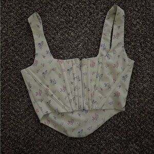 Floral Print Women's Top